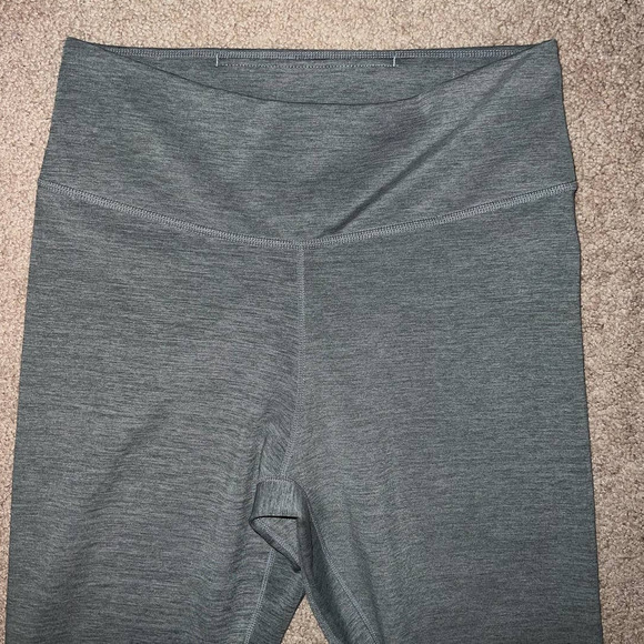 Nike Womens Dri-Fit Logo High Waisted Legging Gray size S - Picture 3 of 6